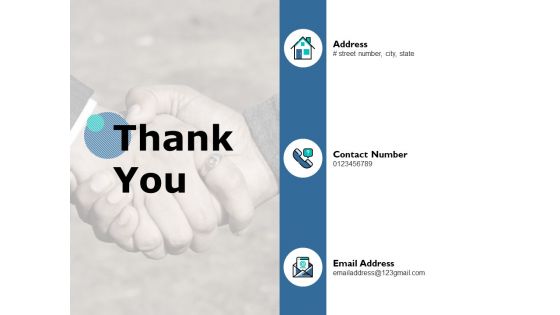Thank You Vendor Audit Ppt PowerPoint Presentation Slides Show