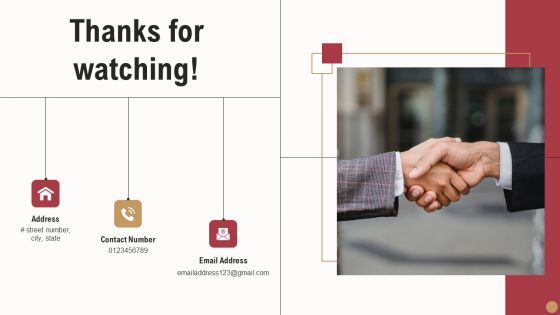 Thanks For Watching Clipart PDF