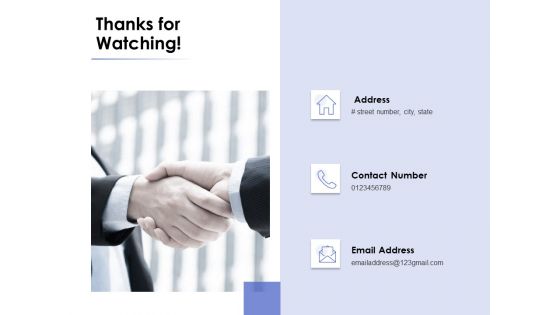 thanks for watching market environment ppt powerpoint presentation professional shapes