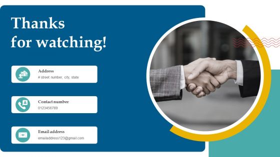 Thanks For Watching Successful Rebranding Guide Designs PDF