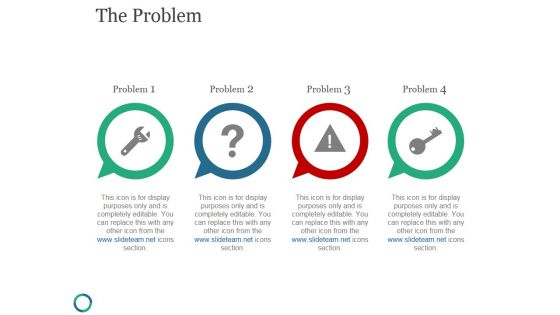 The Problem Template 2 Ppt PowerPoint Presentation Infographics