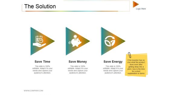 The Solution Ppt PowerPoint Presentation Ideas Topics