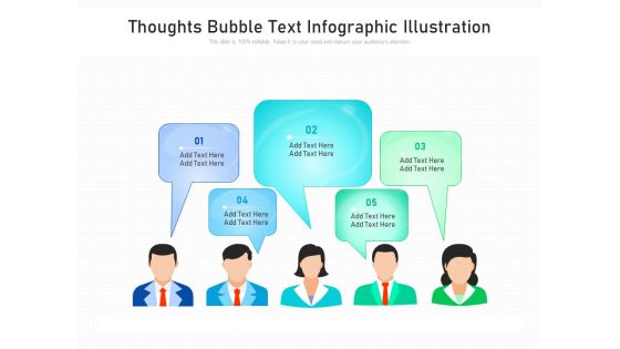 Thoughts Bubble Text Infographic Illustration Ppt PowerPoint Presentation File Graphic Tips PDF