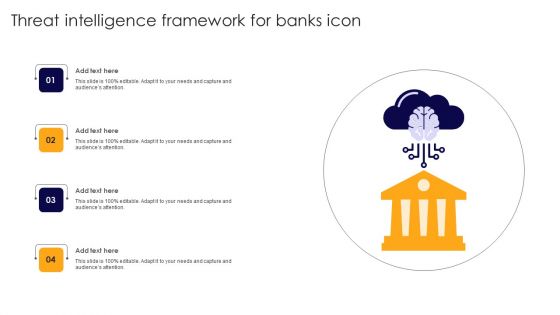Threat Intelligence Framework For Banks Icon Designs PDF Threat Intelligence Framework For Banks Icon Designs PDF