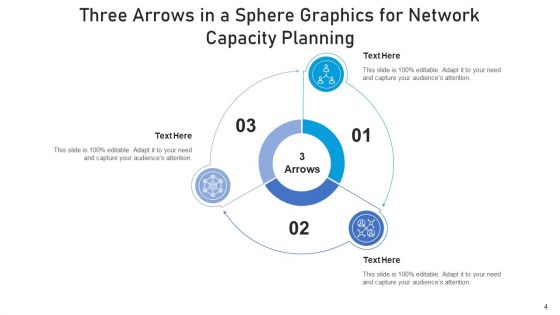 Three Arrows In A Sphere Sales Performance Ppt PowerPoint Presentation Complete Deck With Slides