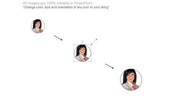 Three Levels In Business Hierarchy Powerpoint Slides