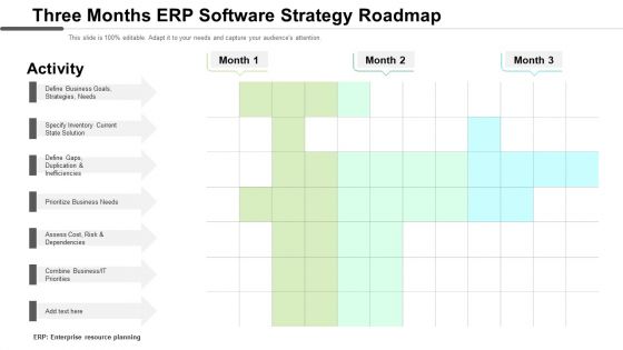 Three Months Erp Software Strategy Roadmap Designs