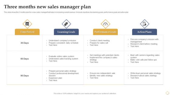 Three Months New Sales Manager Plan Ppt Portfolio Layout PDF Three Months New Sales Manager Plan Ppt Portfolio Layout PDF