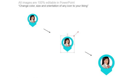 Three Person Tags With Skill Percentage Charts Powerpoint Slides