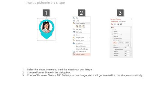 Three Person Tags With Skill Percentage Charts Powerpoint Slides