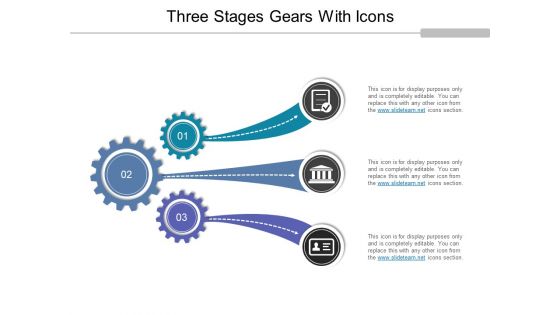 Three Stages Gears With Icons Ppt PowerPoint Presentation Summary Vector Three Stages Gears With Icons Ppt PowerPoint Presentation Summary Vector
