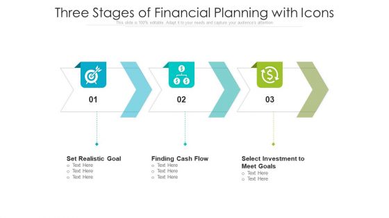 Three Stages Of Financial Planning With Icons Ppt PowerPoint Presentation File Elements PDF Three Stages Of Financial Planning With Icons Ppt PowerPoint Presentation File Elements PDF