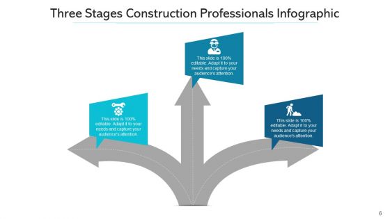 Three Stages Professionals Infographic Ppt PowerPoint Presentation Complete Deck With Slides