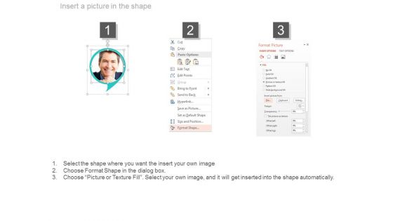 Three Steps Introduction Process Powerpoint Slides