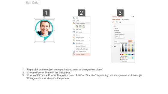 Three Steps Introduction Process Powerpoint Slides