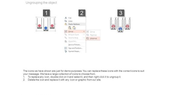 Three Swings In Numeric Order Powerpoint Slides