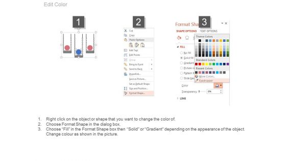 Three Swings In Numeric Order Powerpoint Slides