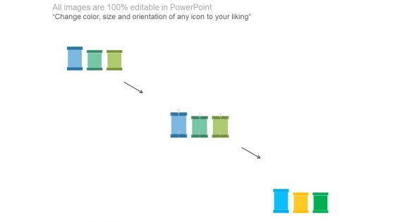Three Tags For Data Comparison Powerpoint Slides