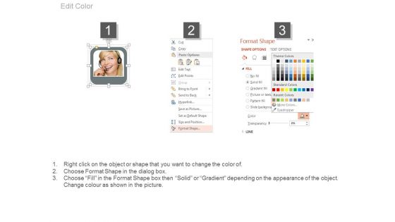 Three Tags For Team Planning And Customer Service Powerpoint Slides