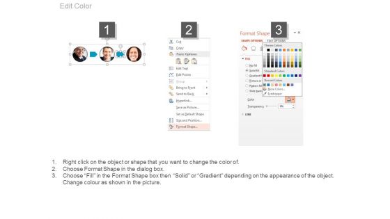 Three Tags For Team Planning Powerpoint Slides