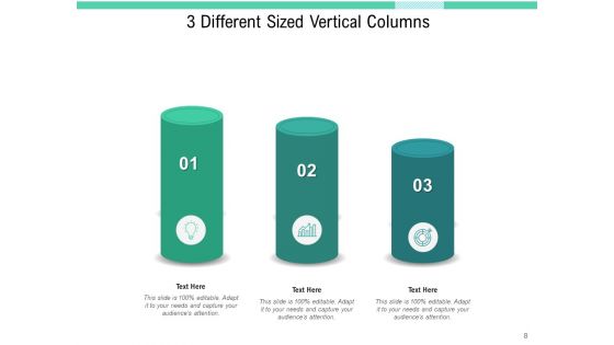 Three Verticals Subscription Plan Purchase Plans Arrows Ppt PowerPoint Presentation Complete Deck