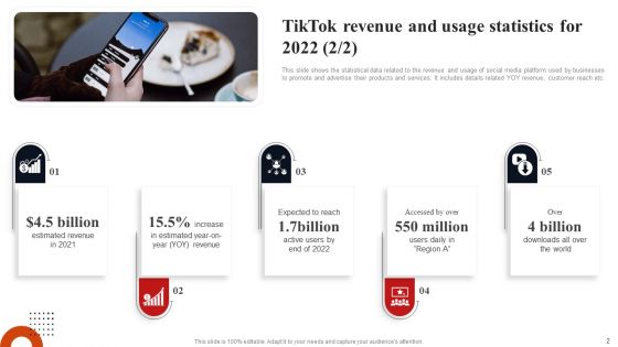 Tiktok Revenue And Usage Statistics For 2022 Introduction PDF