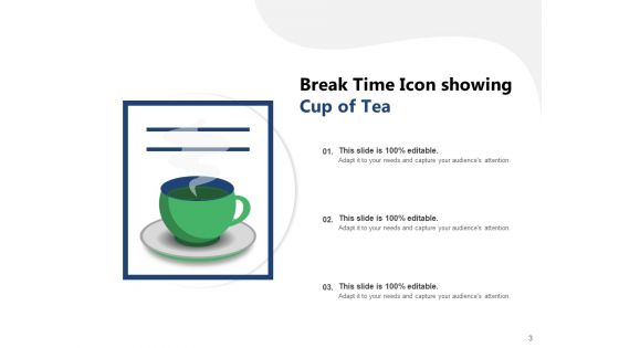 Time For A Break From Presentation Time Organisation Work Ppt PowerPoint Presentation Complete Deck