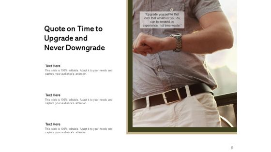 Time To Upgrade Time Bar Laptop Ppt PowerPoint Presentation Complete Deck