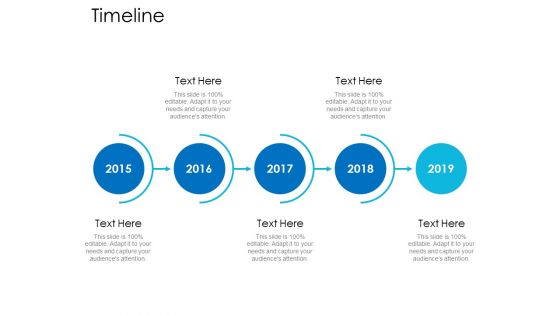 Timeline 2015 To 2019 Ppt Powerpoint Presentation Outline Guide