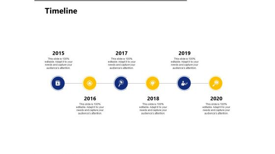 Timeline 2015 To 2020 Ppt PowerPoint Presentation Styles Rules