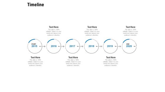Timeline 2015 To 2020 Years Ppt PowerPoint Presentation Slides Summary