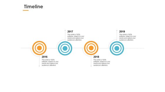 Timeline 2016 To 2019 Ppt PowerPoint Presentation Ideas Grid