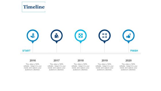 Timeline 2016 To 2020 Ppt PowerPoint Presentation Layouts Graphics Pictures