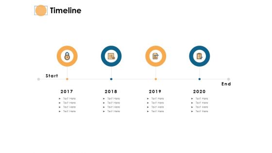 Timeline 2017 To 2020 Ppt PowerPoint Presentation Professional Visuals