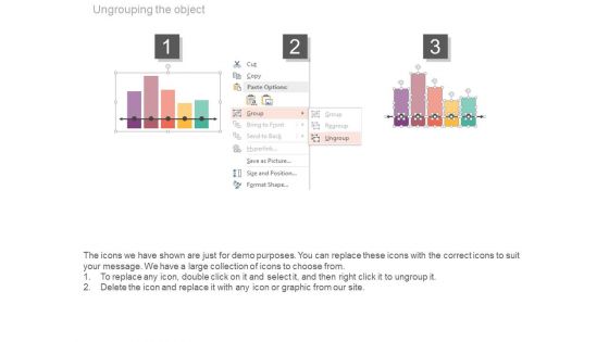 Timeline Bar Graph For Yearly Planning Powerpoint Slides