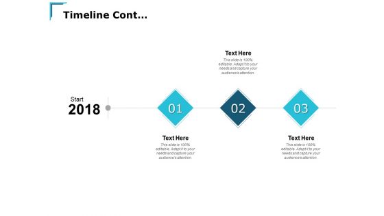 Timeline Cont Start 2018 Ppt PowerPoint Presentation Files