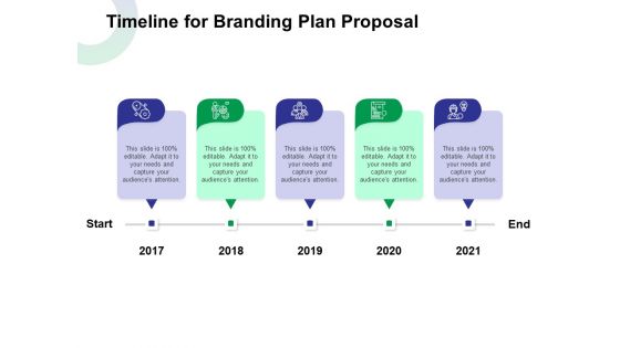 Timeline For Branding Plan Proposal Ppt Outline Designs Download PDF