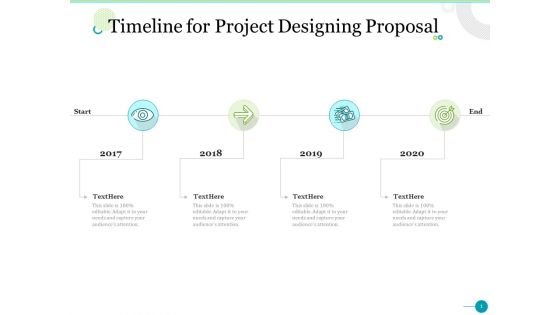 Timeline For Project Designing Proposal Ppt Summary Template PDF