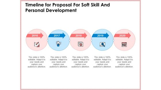 Timeline For Proposal For Soft Skill And Personal Development Ppt Model Inspiration PDF