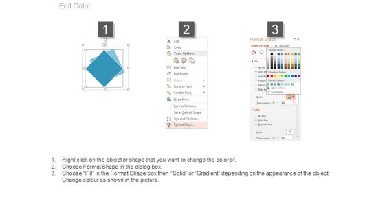 Timeline Linear Process With Years Powerpoint Slides