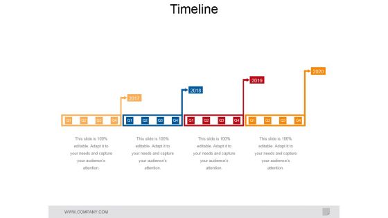 Timeline Ppt PowerPoint Presentation Gallery Topics