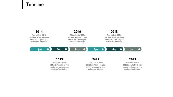 Timeline Six Years And Month Ppt PowerPoint Presentation Styles Format Ideas