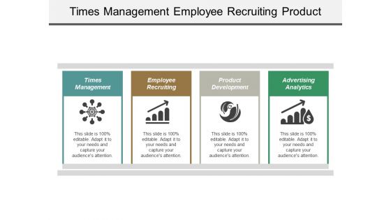 Times Management Employee Recruiting Product Development Advertising Analytics Ppt PowerPoint Presentation Ideas Background Images