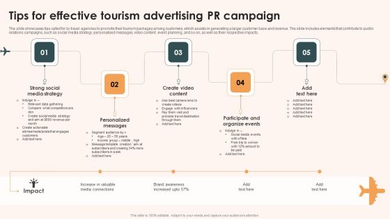 Tips For Effective Tourism Advertising Pr Campaign Introduction PDF Tips For Effective Tourism Advertising Pr Campaign Introduction PDF