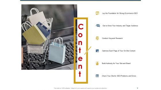 To Do List For Ecommerce And Search Engine Optimization Ppt PowerPoint Presentation Complete Deck With Slides