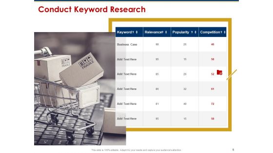 To Do List For Ecommerce And Search Engine Optimization Ppt PowerPoint Presentation Complete Deck With Slides