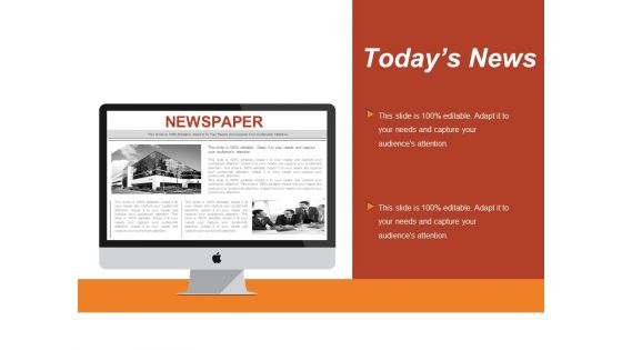 Today S News Ppt PowerPoint Presentation Ideas Microsoft