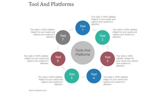 Tool And Platforms Ppt PowerPoint Presentation Outline