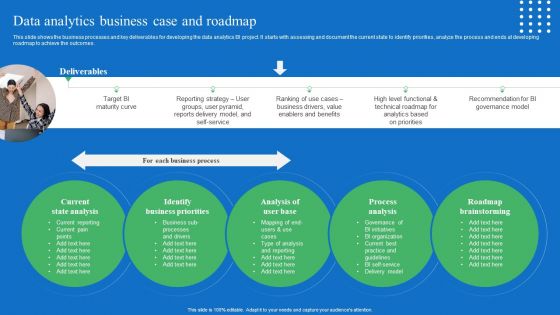 Toolkit For Data Science And Analytics Transition Data Analytics Business Case And Roadmap Designs PDF