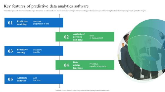 Toolkit For Data Science And Analytics Transition Key Features Of Predictive Data Analytics Software Ideas PDF